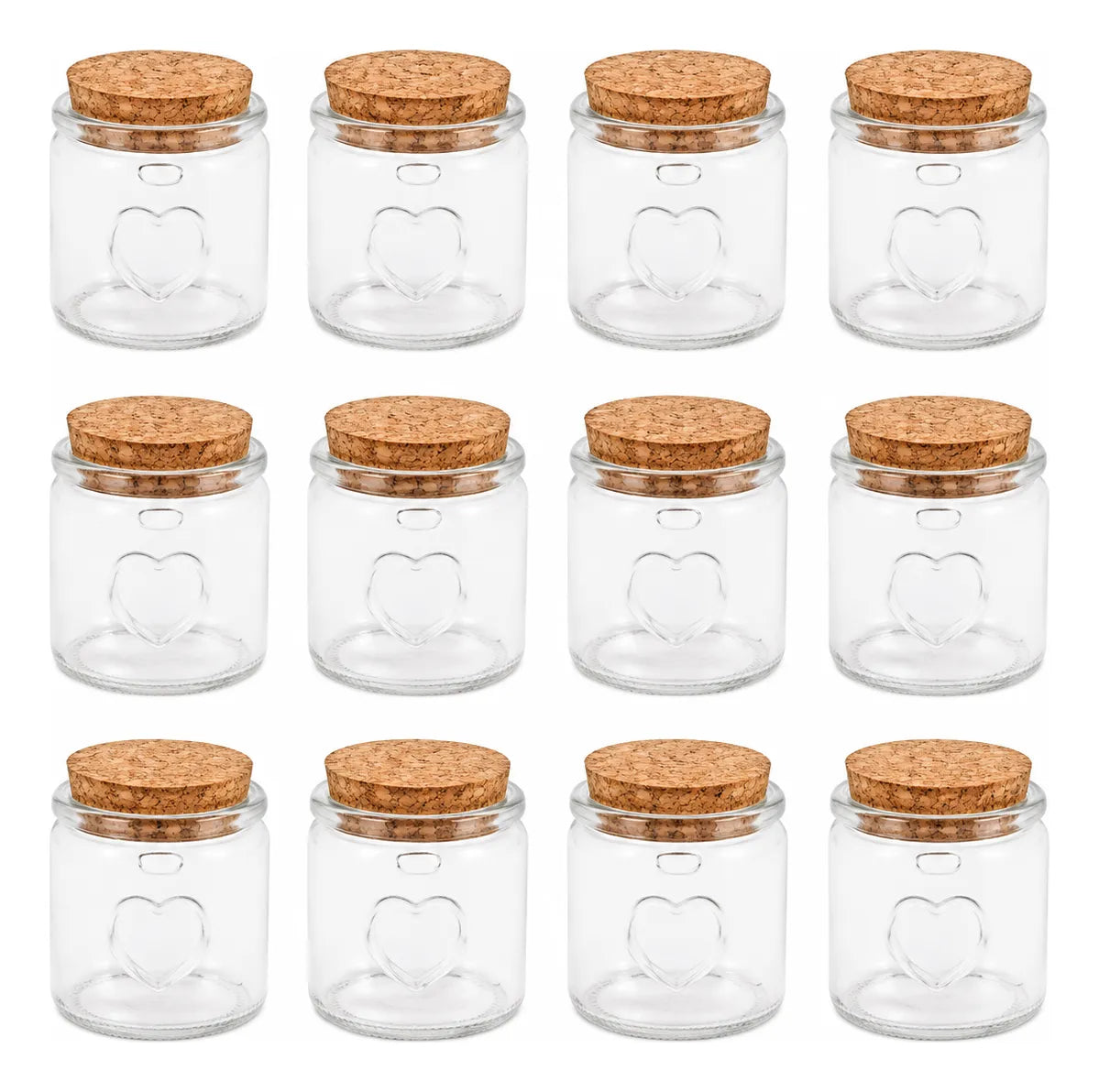 Pack 12 Frasco De Vidrio Pudding 100ml Ideal Para Postres