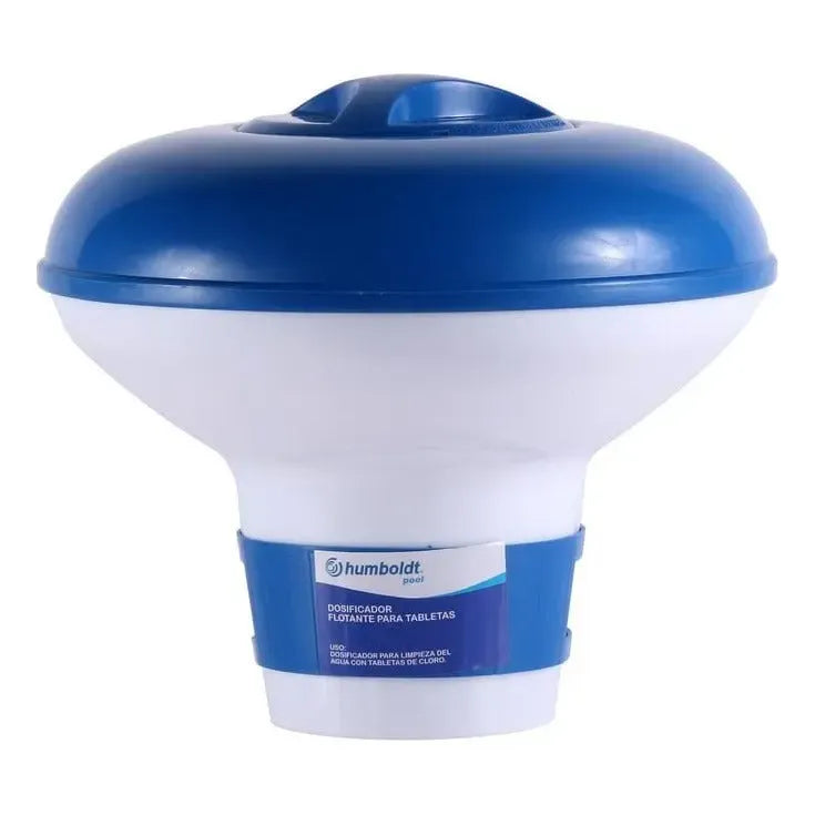 Dosificador Flotante Para Tabletas De Cloro Afj Azul