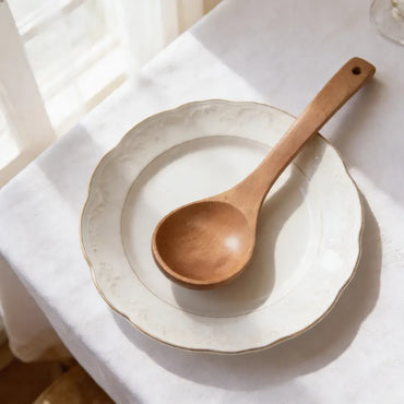 Cuchara de Bambu 23cmx7.5cm para Cocinar Utensilio Madera - imagen 2