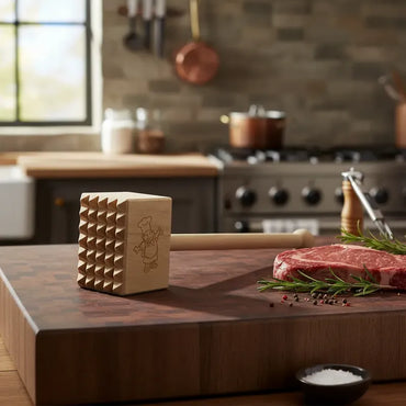 Ablandador de Carne de Madera Cocina Madera - imagen 2