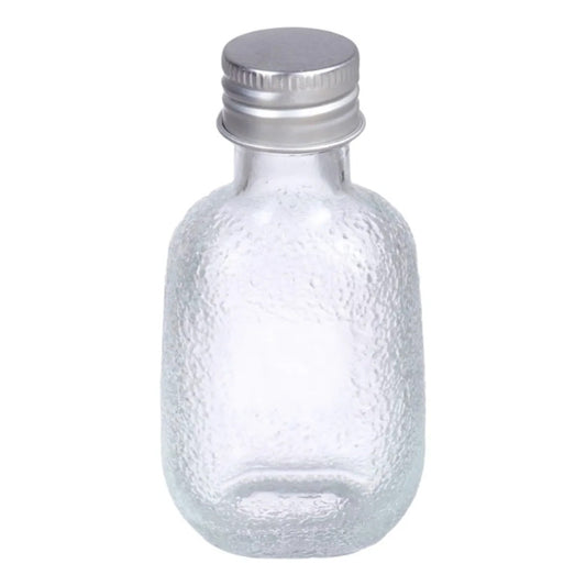 Pack 12 Botellas De Vidrio 100ml Tapa Aluminio Vidrio