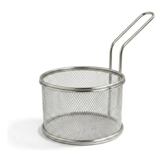 Canasto Canastillo Freidor Papas Fritas Metal 8x8 Cm