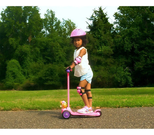 Monopatín De Pie Paw Patrol Skye Rosa Rosa
