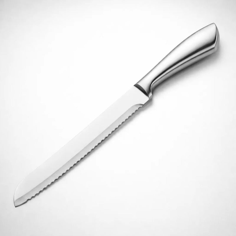 Cuchillo Pan Acero 1 Pieza Acero Inoxidable Plateado Acero Inoxidable