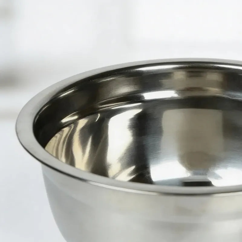 Bowl Profundo 20 Cm Acero Inoxidable Plateado