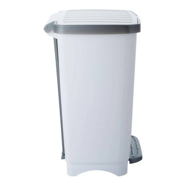 Basurero de Pedal Modelo Kleine - Reyplast 25 Litros Blanco - imagen 2