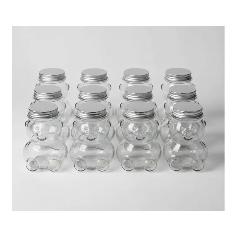 Pack 24 Botella Osito 30ml Transparente