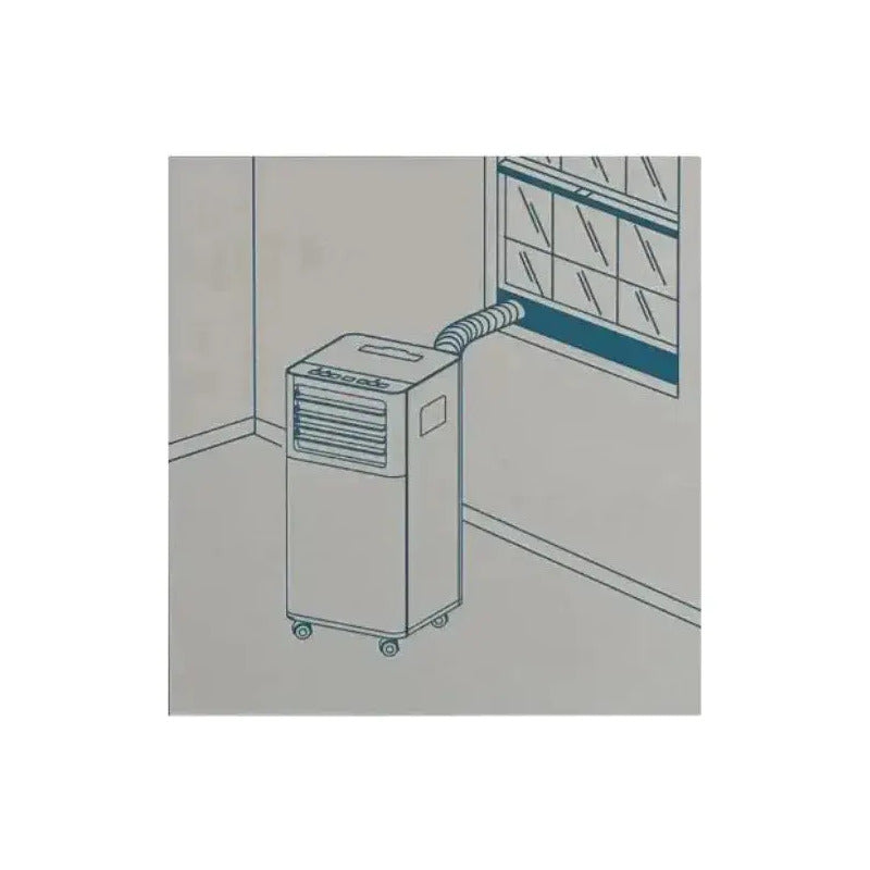 Aire Acondicionado Portátil Nex 12000 Btu Wifi Frio/calor Blanco