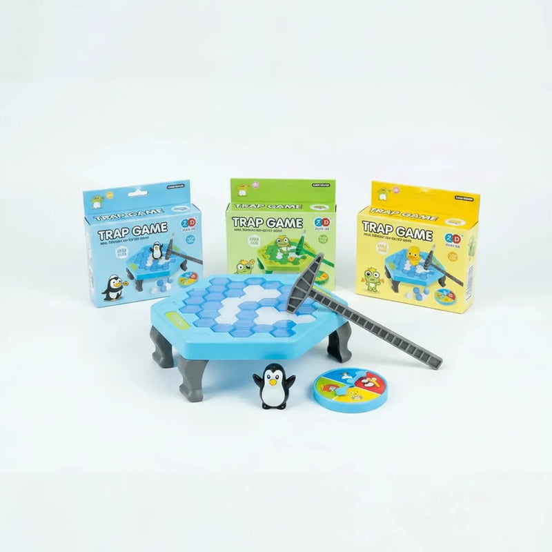 Juego De Mesa Salva Pinguino Trampas Infantil Modelo Variado