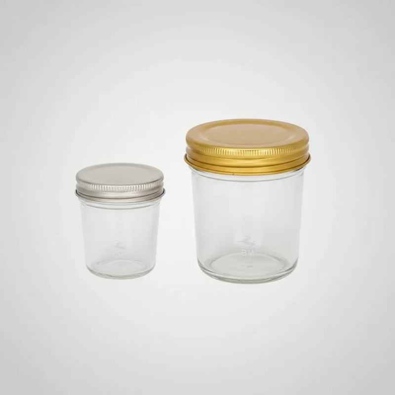 Pack 12frasco De Vidrio Conservero 200ml Vidrio
