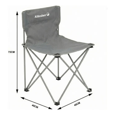 Silla Plegable 48x73x48 Cm Colores Surtidos Gris - imagen 2