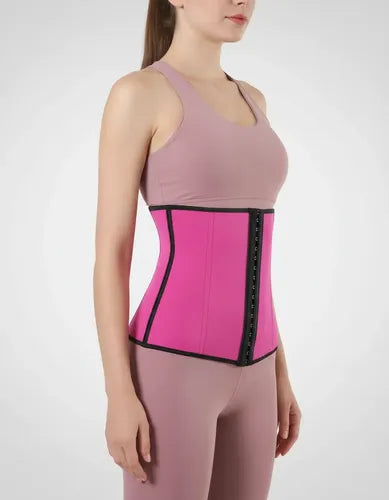 Faja Reductora Cinturilla Reloj Arena Color Rosa Rosa Chicle Estandar