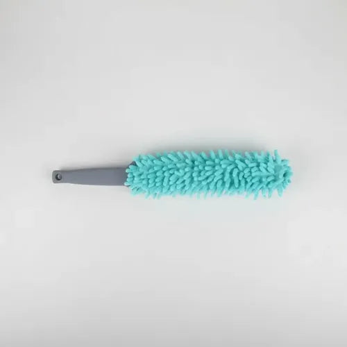 Plumero De Microfibras 41cm X 6cm Celeste