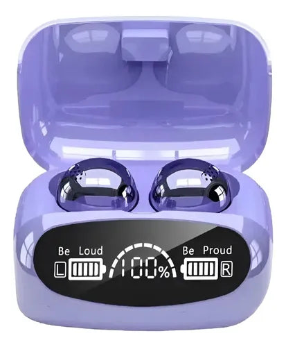 Audífonos Bluetooth Inalámbricos M32 Bt5.3 Lila Lila