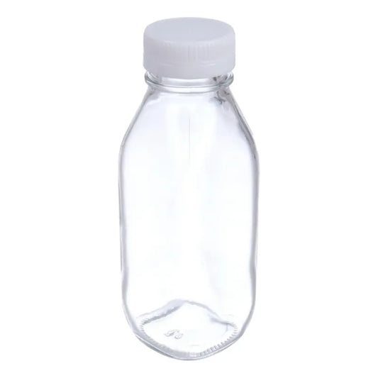 Pack 6 Frascos de Vidrio para Jugos con Tapa Plástica 1000ml Vidrio
