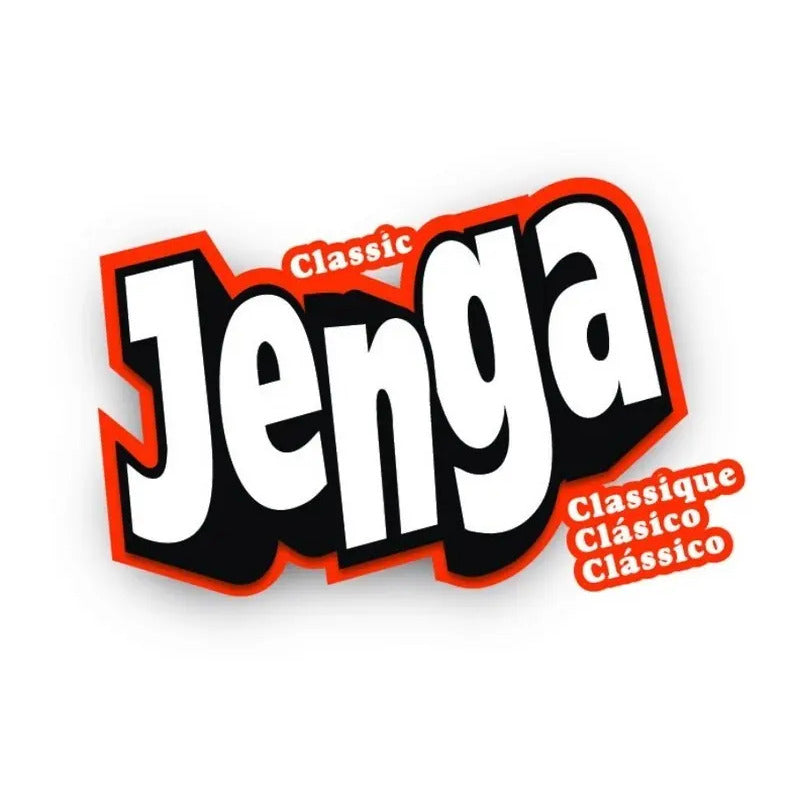 Juego De Mesa Jenga Clásico: Apila Bloques En Torre