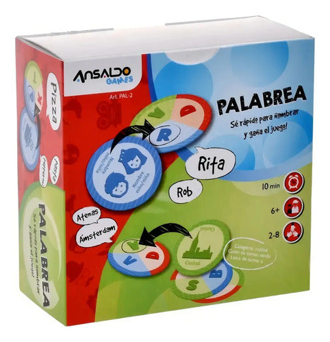 Juego De Destreza Palabrea 2
