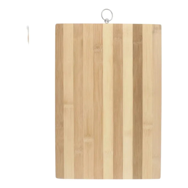 Tabla Bambú Rectangular 40x30x1.7 Para Picar Liso Generico Bambú