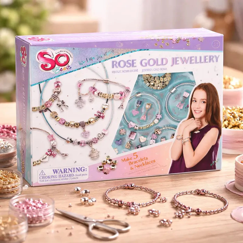Set Joyas Ultra Toys Gold Rose Deluxe