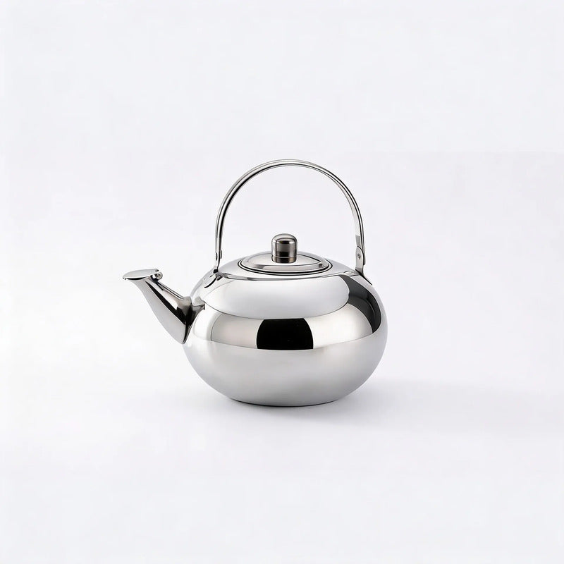 Tetera Infusora Acero Inoxidable 18cm Té Mate Cocina Acero Inoxidable