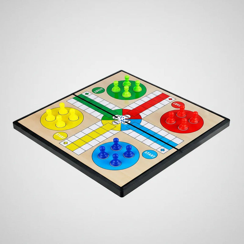 Ludo Magnetico Juego Mesa Clásico Educativo Tablero