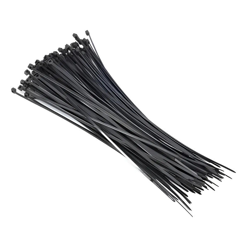 Precintos Plasticos Nylon 2.5mm X 100mm 100 Unidades Negro