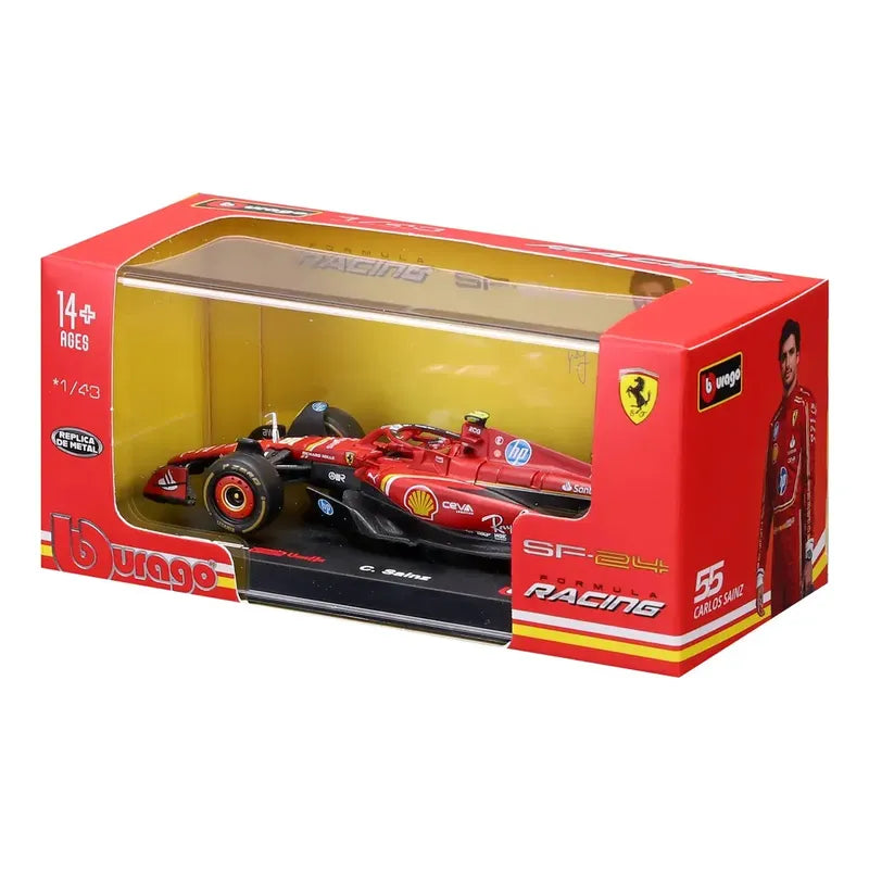 Auto Ferrari Sf 24 Escala 1:43 Rojo