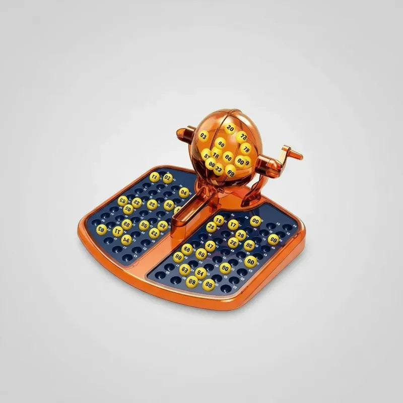 Bingo Lotto Tombola Juego De Mesa Familiar Minijuegos Fiesta