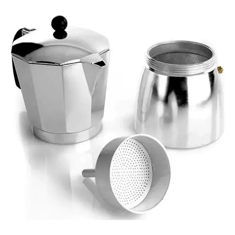 Cafetera Fantuzzi Luna 6 Tazas Automática Italiana
