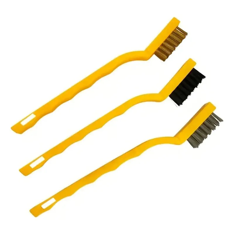 Set 3 Cepillos Limpieza Accesorios Hogar Oxido Auto
