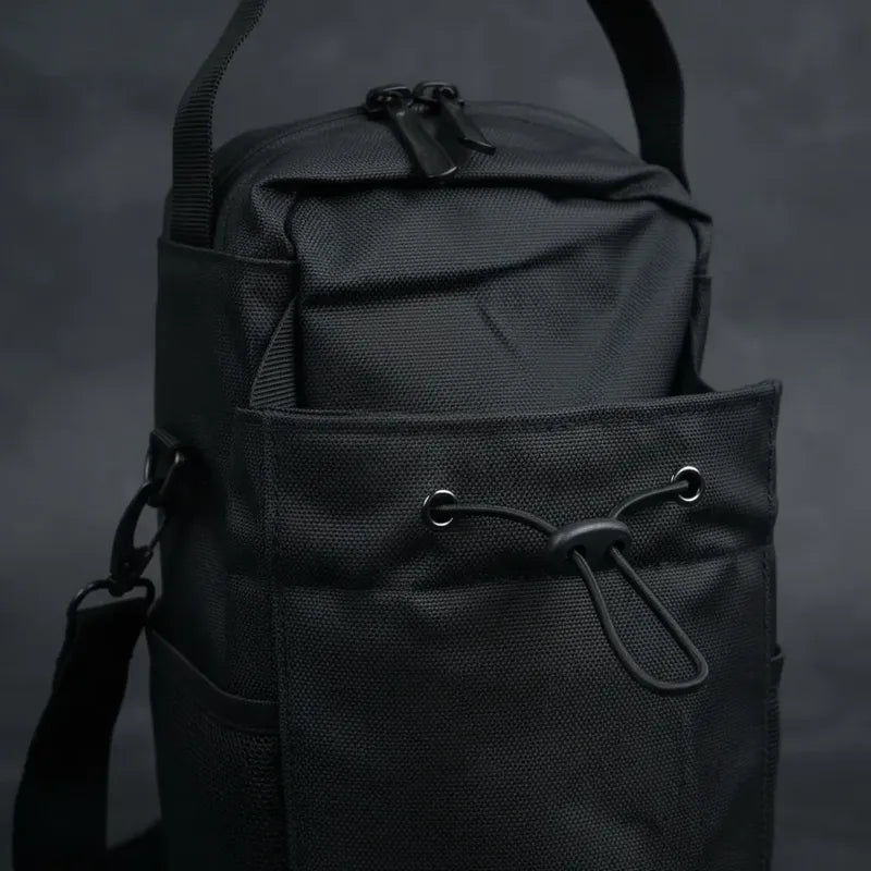 Bolso Magnético Para Gym Porta Botella-teléfono Negro