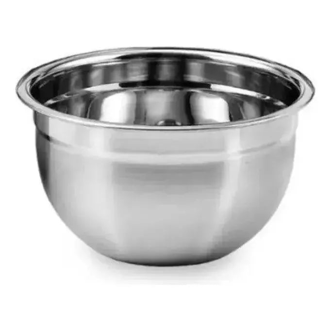 Pack 3 Bowl Acero Inoxidable 30cm Ensaladera Bowl 30x 13,5cm Plateado