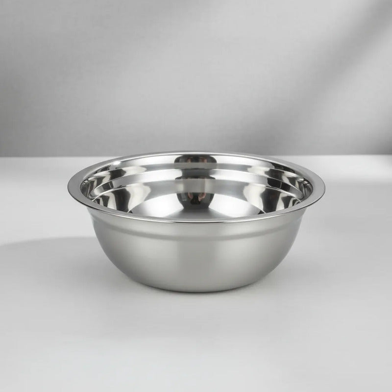 Bowl Acero Inoxidable 18cm Cocina Repostería Premium Acero Inoxidable
