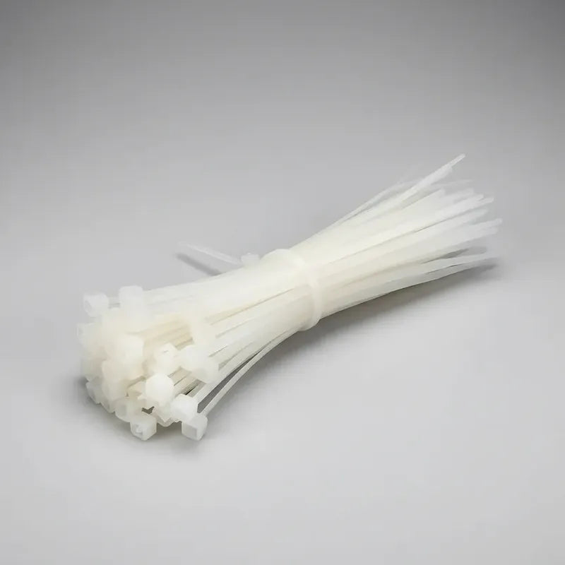 Amarra Plástica, Precintos Nylon 3.6mm X 200mm, 70 Unidades Blanco