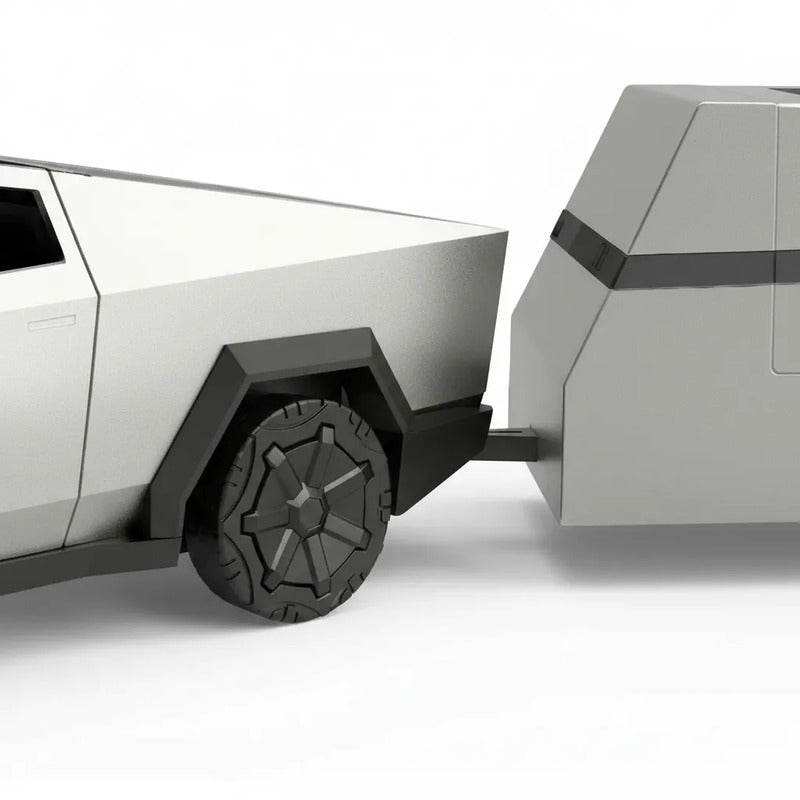 Tesla Cybertruck Remolque Juguete Para Niños
