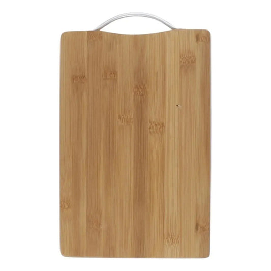 Tabla Bambú Rectangular 40x30 Cm Para Picar Lisa Bambú