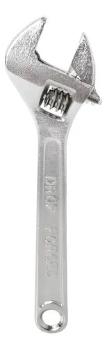 Llave Francesa Ajustable 8 Pulgadas Plateado