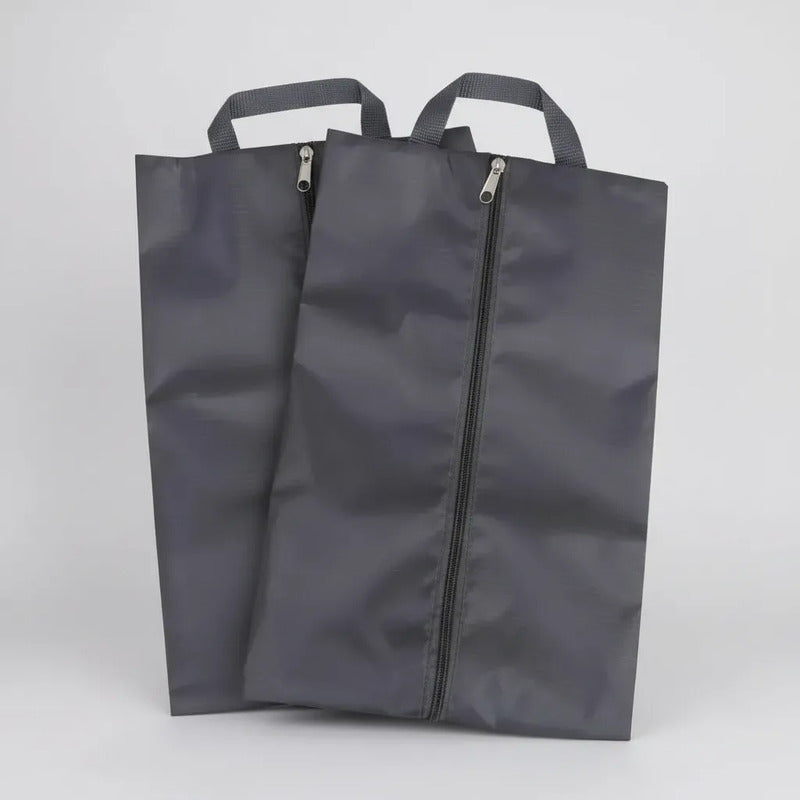 Bolsa Zapatos Viaje Organizadora Impermeable 37x12x23 Gris