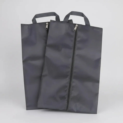 Bolsa Zapatos Viaje Organizadora Impermeable 37x12x23 Gris