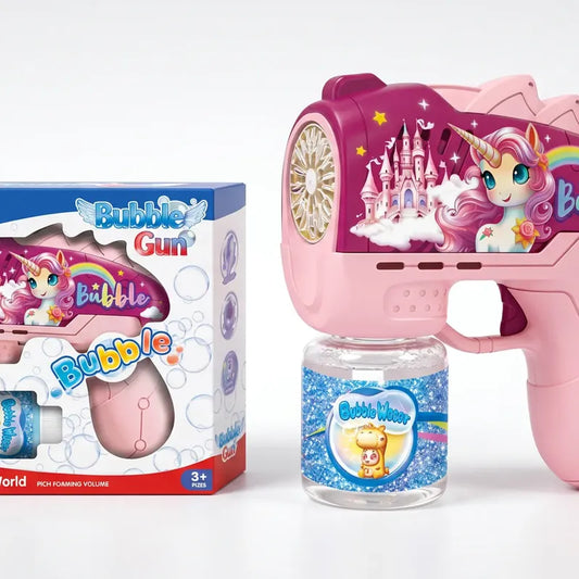 Pistola Burbuja Bubble para Niñas Rosa