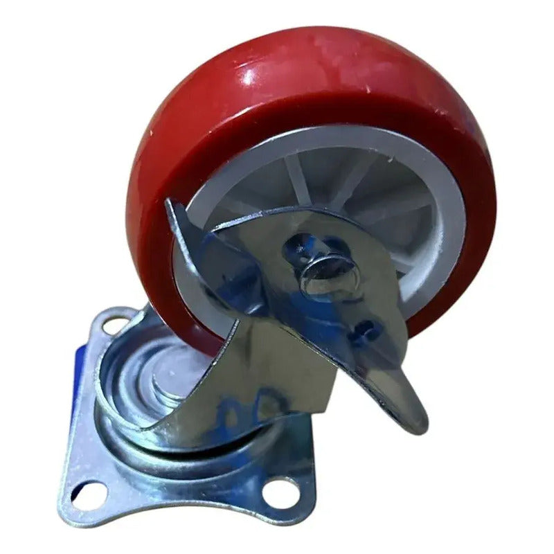 Ruedas Giratorias Multifuncionales Con Frenos Set X4 De 40mm