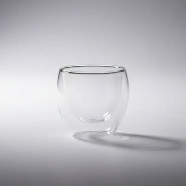 Pack 4 Tazas Doble Pared 80ml Transparente - imagen 2