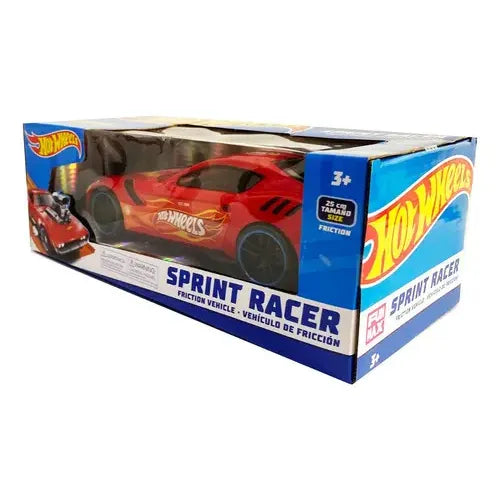 Vehículo Auto A Fricción Hot Wheels Sprint Racer 25cm