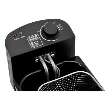 Freidora Eléctrica Aceite 3l Recco Rfr-friggere Termostato 2000w Acero Inoxidable Gris - imagen 2