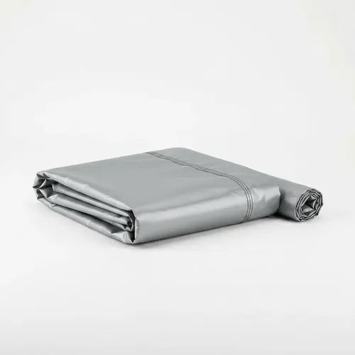 Funda Cubre Moto Impermeable Doble Costura Gris