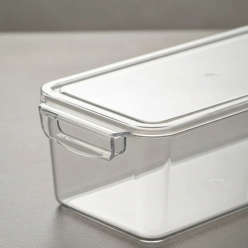 Caja Organizadora Para Refrigerador 28cmx10cmx4.5cm Transparente
