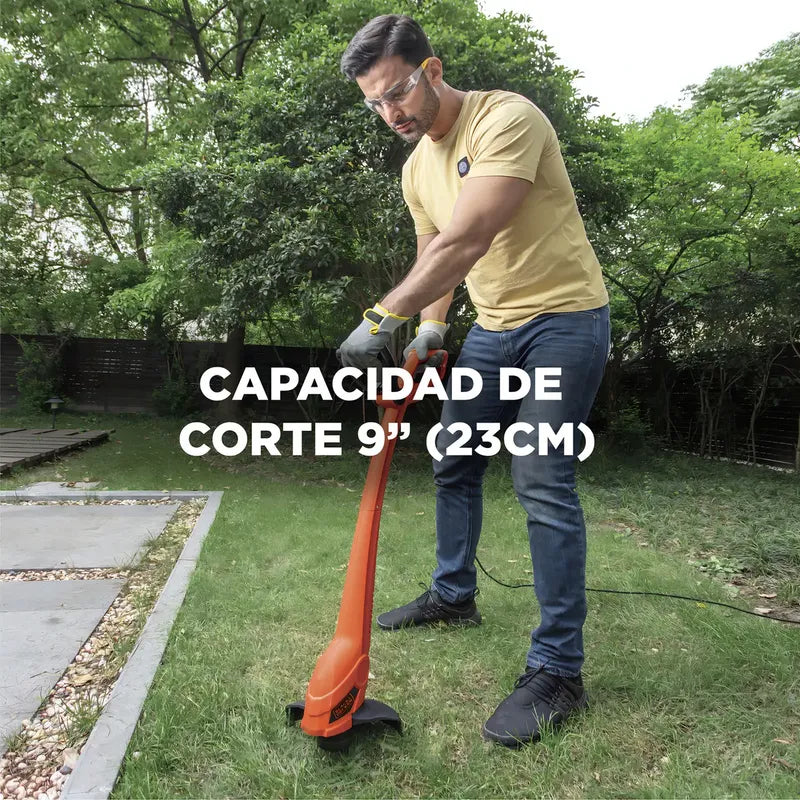 Orilladora De Pasto 9' 350w Black+decker Gl350-b2c Naranja