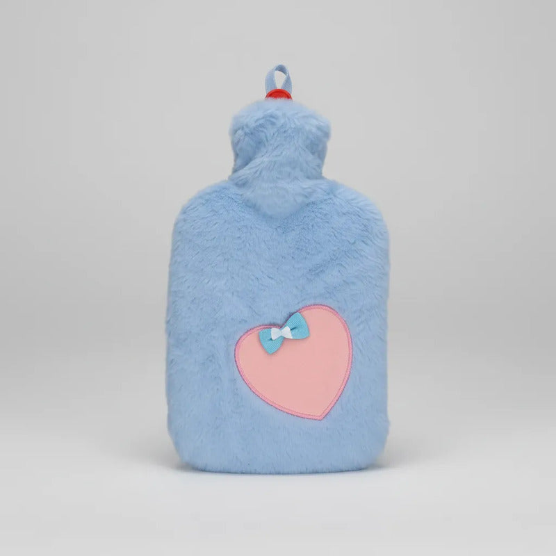 Guatero Con Funda Polar De Diseños Bolsa Agua Caliente 2lts