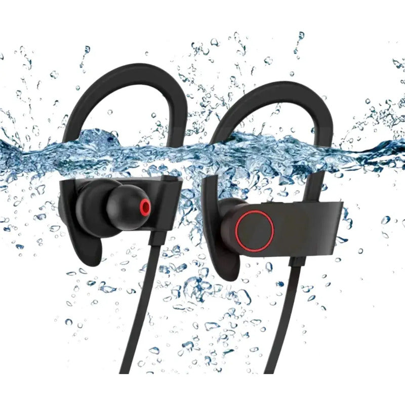 Audífonos Bluetooth Deportivos U8 Anti Sudor Negro