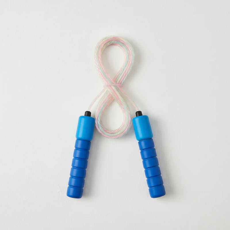 Cuerda Para Saltar Cardio Crossfit Deporte Velocidad Azul Azul
